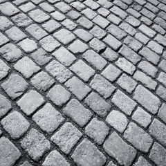 Old stone paved street