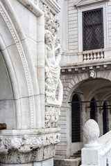 Fototapeta premium Construction, venice, details