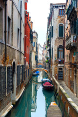 Fototapeta na wymiar Kanały Wenecji, Murano, Burano