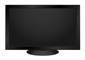 Black LCD TV