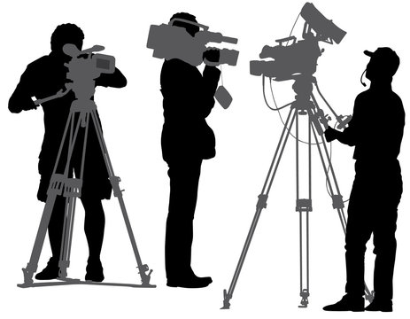 Cameraman Silhouette