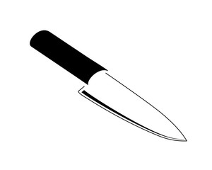 sharp kitchen knife
