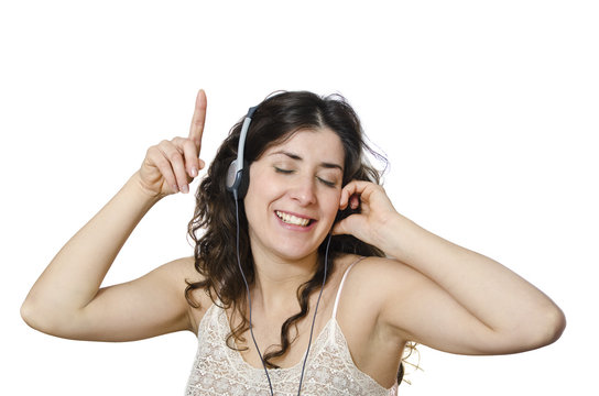 Music fan woman.
