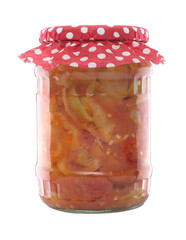 Jar of Canned Vegetables