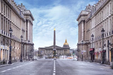 Foto auf Glas Nationalversammlung und Place de la Concorde © PUNTOSTUDIOFOTO Lda