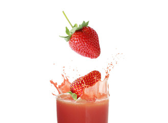 Strawberry juice