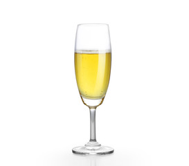 glass of champagne