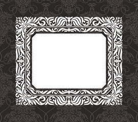 abstract vintage frame
