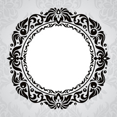 abstract vintage frame