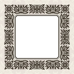 abstract vintage frame