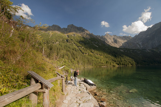 sesja zdjęciowa w g&oacute;rach