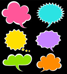Speech bubbles