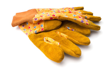 Yellow gloves