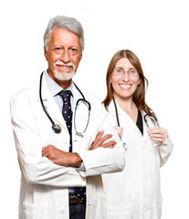 Fototapeta premium doctor and nurse