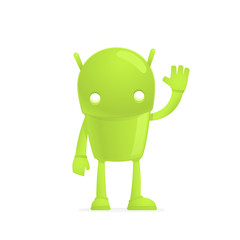 funny cartoon android