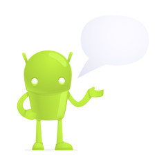 funny cartoon android