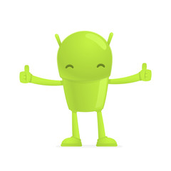funny cartoon android
