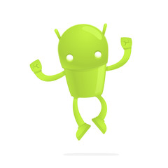 funny cartoon android
