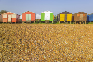 beach huts