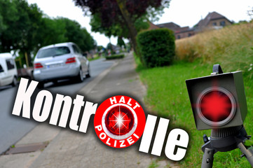 Radarmessung Polizei