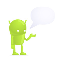 funny cartoon android