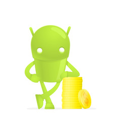 funny cartoon android
