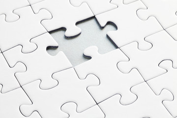 Jig Saw Puzzle - One Piece Missing