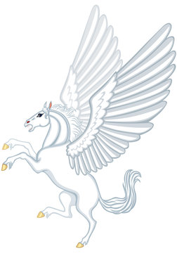 Cartoon Pegasus
