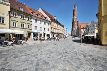 Fototapeta na wymiar Altstadt, Dreifaltigkeitsplatz, Landshut, #3643