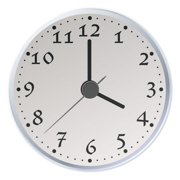 Wanduhr Zeit