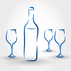 bottle of wine
