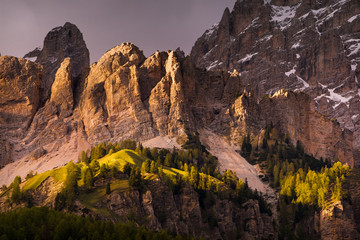 Dolomiti dal Lagazuoi, Trentino, Italia