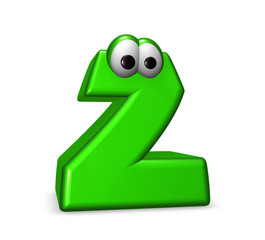 Fototapeta premium cartoon letter