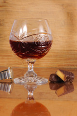 brandy and sweets