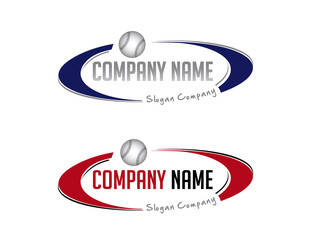 oval baseball logo