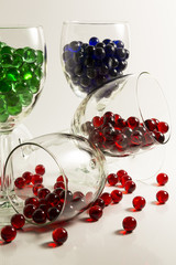 Marbles Wine Glasses