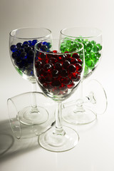 Marbles Wine Glasses