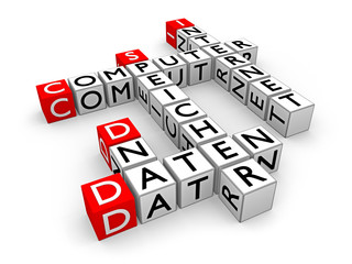 DNA _Konzept hitec Datenspeicherung - 3D