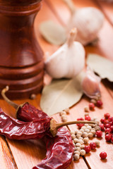 Red and white pepper