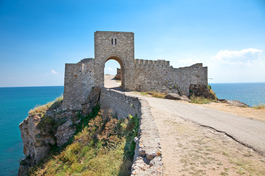 The entrance of citadel Kaliakra in Bulgaria.