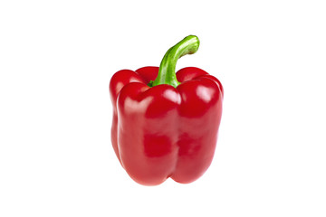Red pepper isolated on a white background