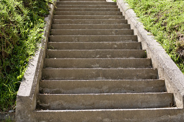 Concrete stairs