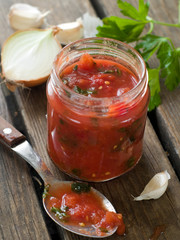 tomato sauce (jam)