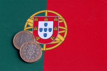 Euro, Portugal, Flagge, Schuldenkrise, Währungsunion, EU