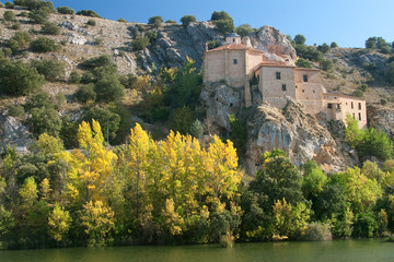 Ermitage of San Saturio, Soria, Castilla y Leon, Spain