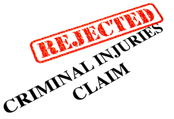 Unsuccessful Criminal Injuries Claim