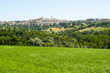 Panoramic view of Macerata