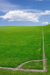 Obraz premium Soccer Corner