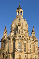 Fototapeta na wymiar Dresden Frauenkirche
