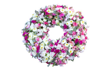 Wreath of flowers